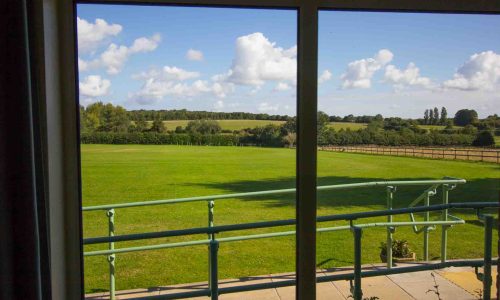 Views across Marlborough Downs from the Main Hall